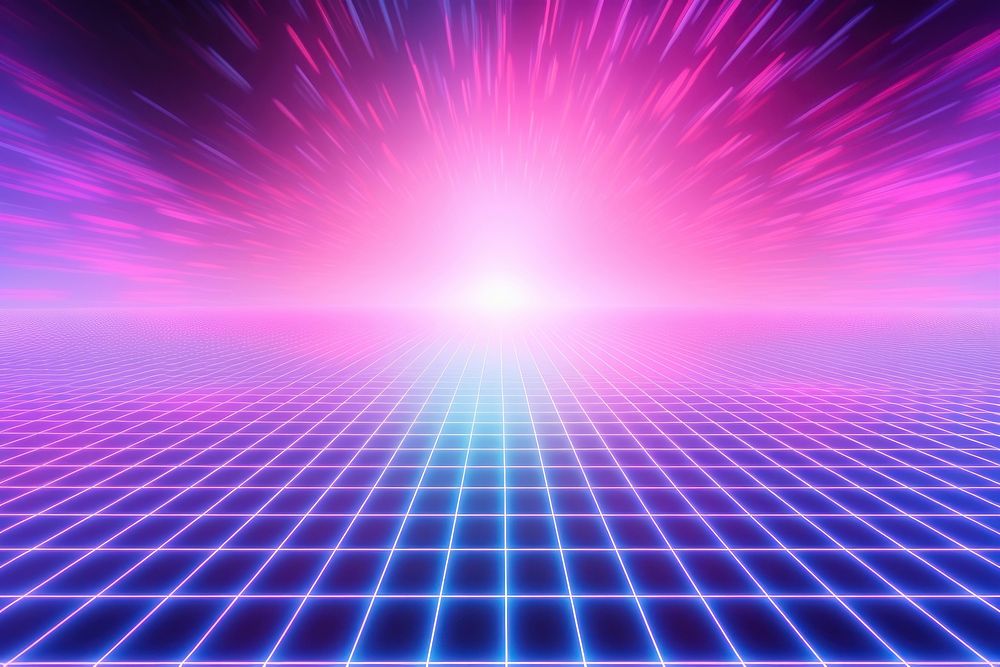 Retrowave music wave backgrounds abstract pattern.