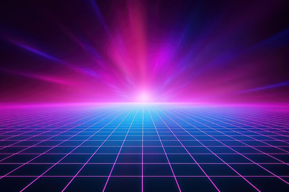 Retrowave night sky backgrounds abstract purple.