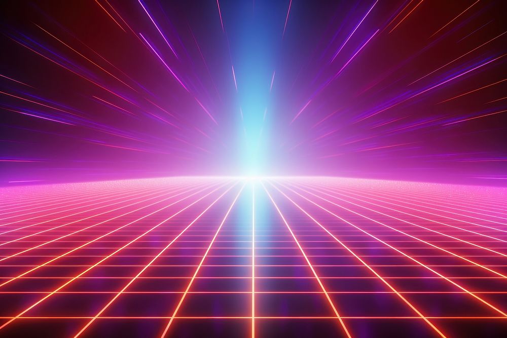 Retrowave science backgrounds abstract purple.