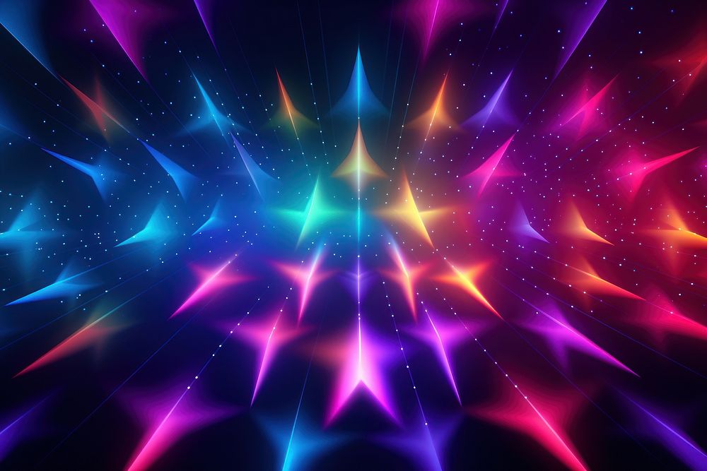 Retrowave star pattern backgrounds abstract purple.