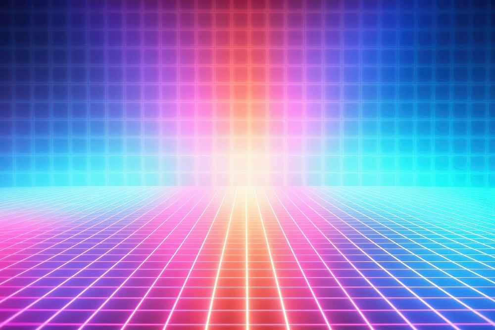 Retrowave summer backgrounds abstract pattern.
