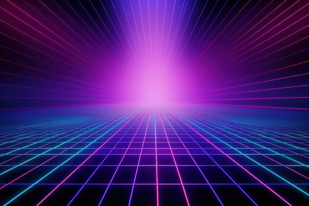Retrowave aurora backgrounds abstract purple.