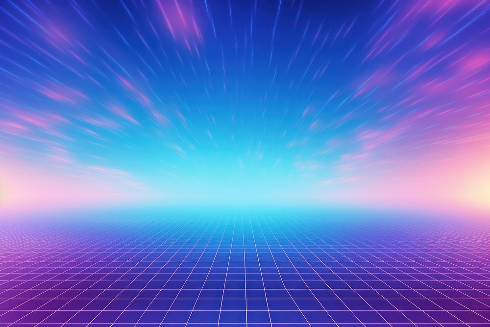 Retrowave blue sky backgrounds abstract night.