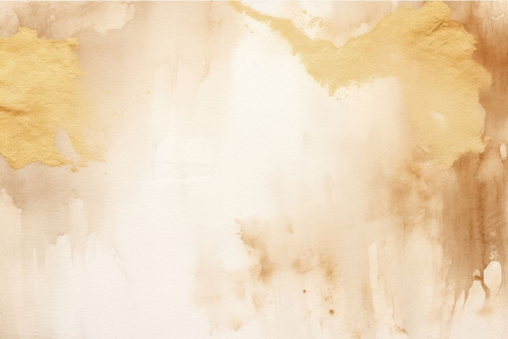 Neutral color watercolor background backgrounds painting gold.