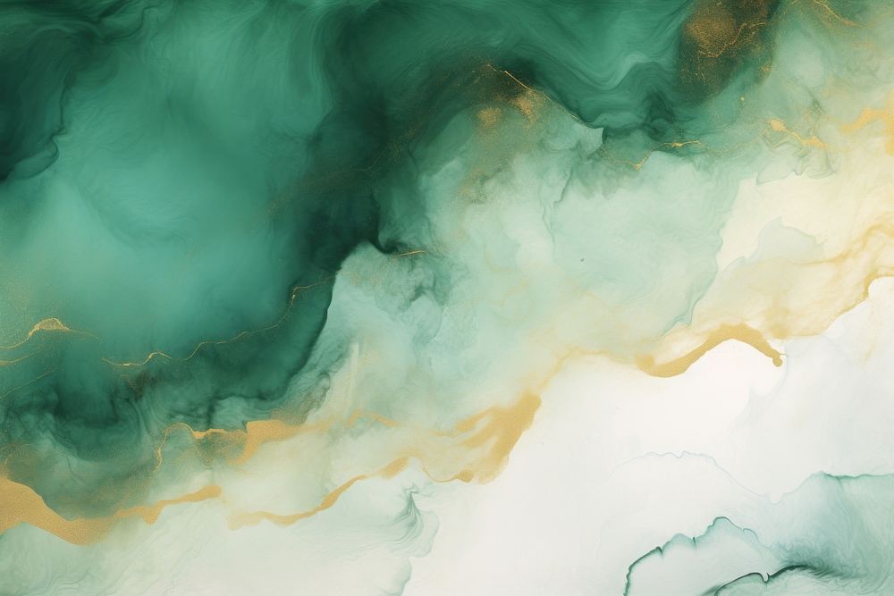 Emerald watercolor background backgrounds painting accessories.