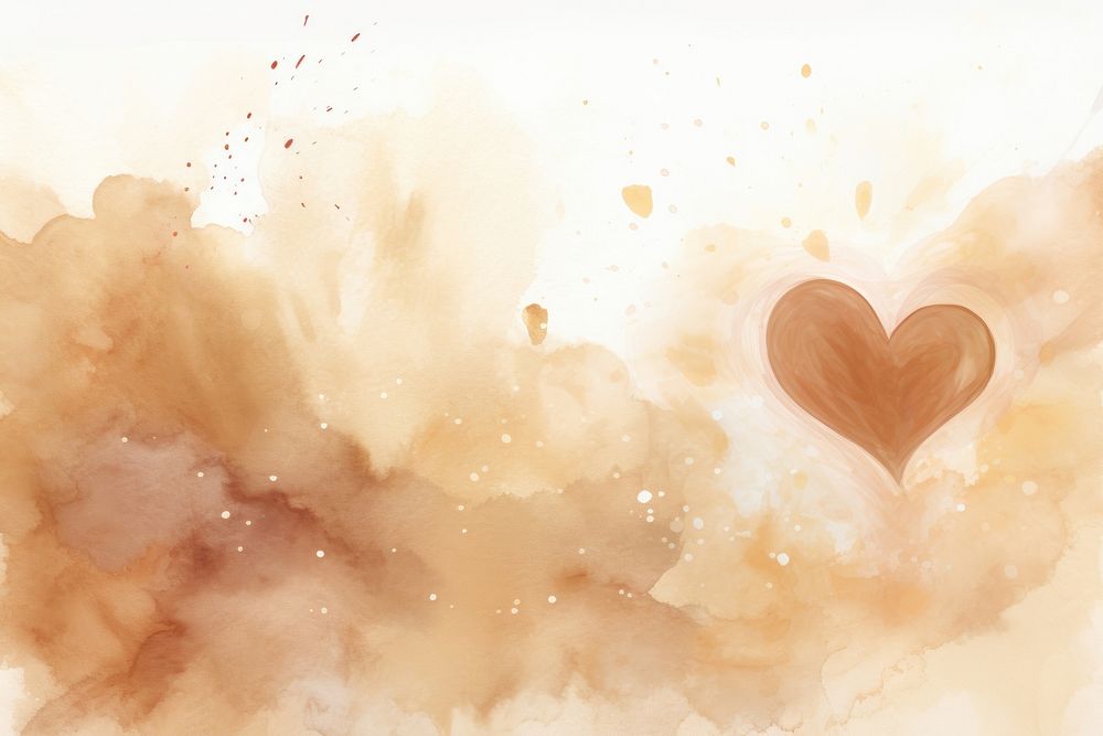 Heart line watercolor background backgrounds creativity abstract.