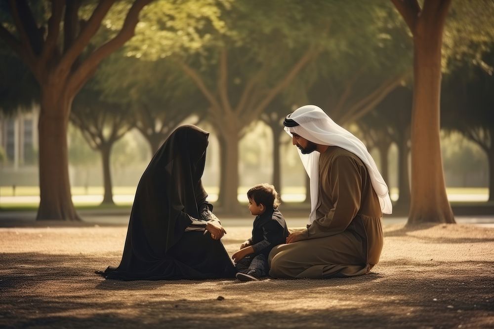 Arabian family adult spirituality homelessness.