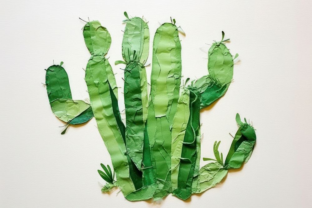 Green cactus green plant leaf.