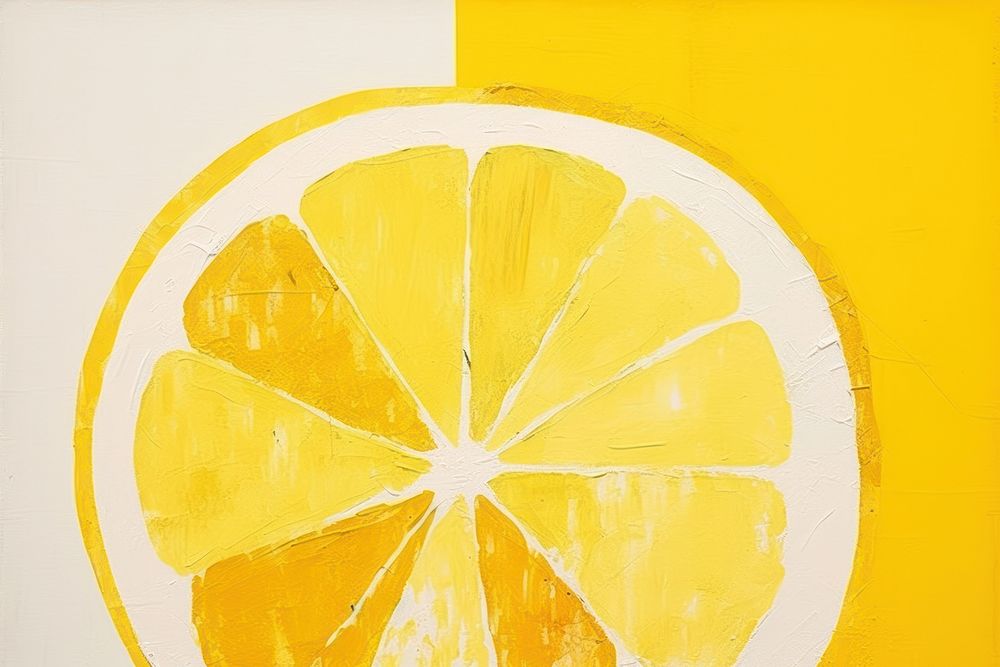 Lemon twist slice lemon fruit food.