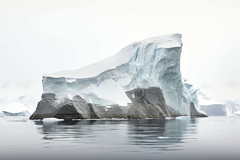 Nature landscape outdoors iceberg.