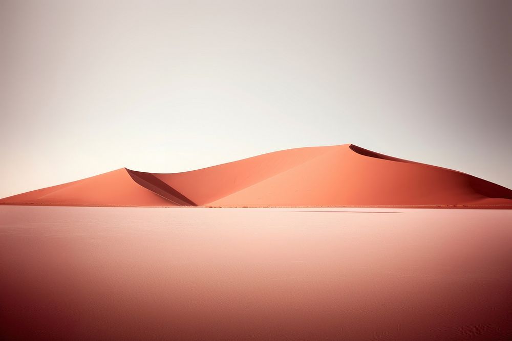 Nature landscape desert sand.