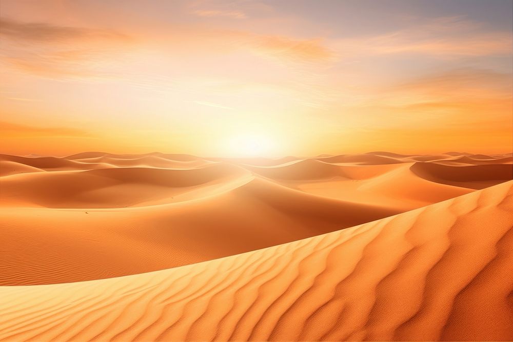 Sand dunes landscape border nature backgrounds outdoors.