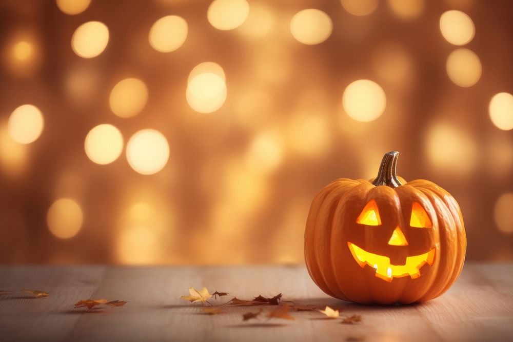 Halloween jack o lantern halloween pumpkin candle.