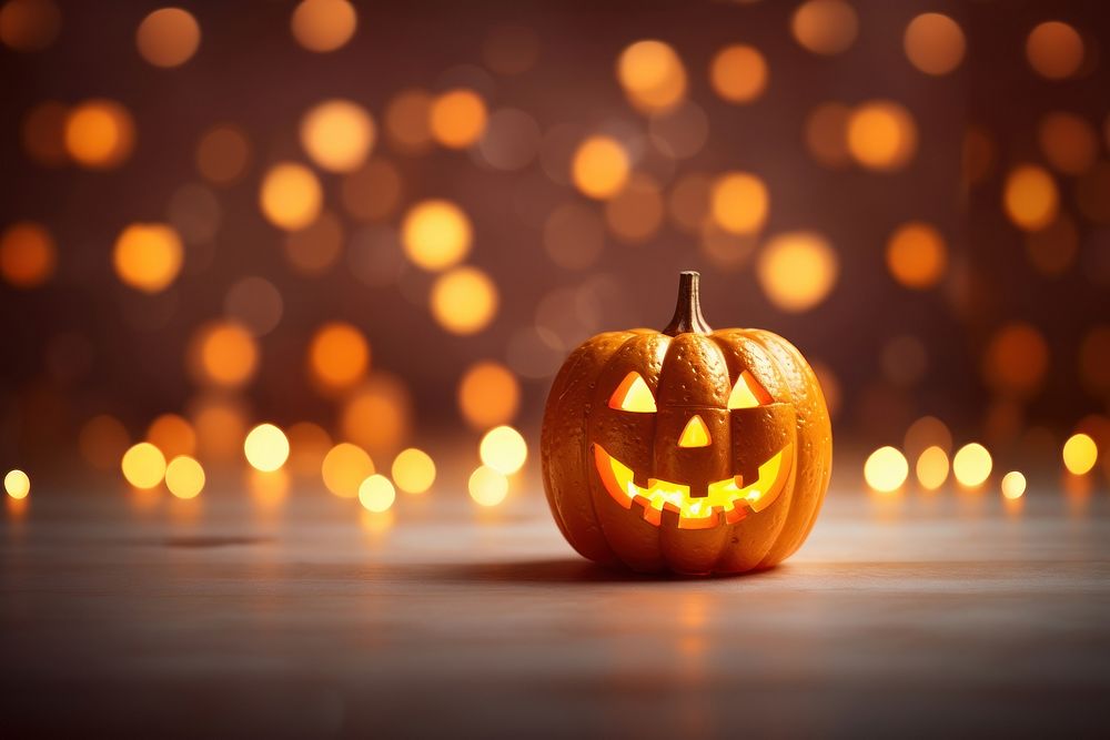 Halloween jack o lantern halloween pumpkin candle.