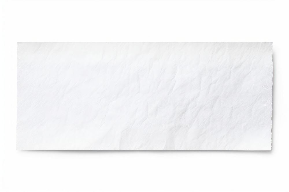 Paper adhesive strip backgrounds rough white.