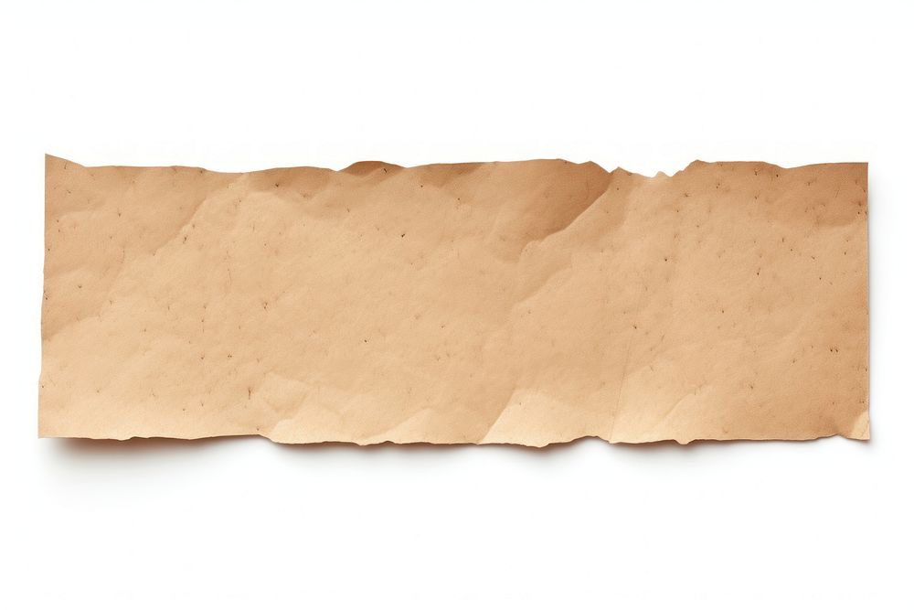 Paper adhesive strip backgrounds rough white background.