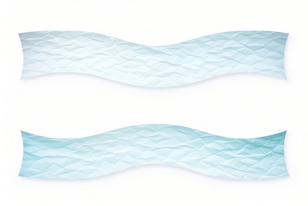 Wave line adhesive strip backgrounds paper white background.
