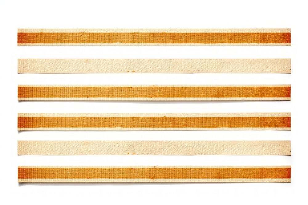 Old paper adhesive strip backgrounds plywood white.