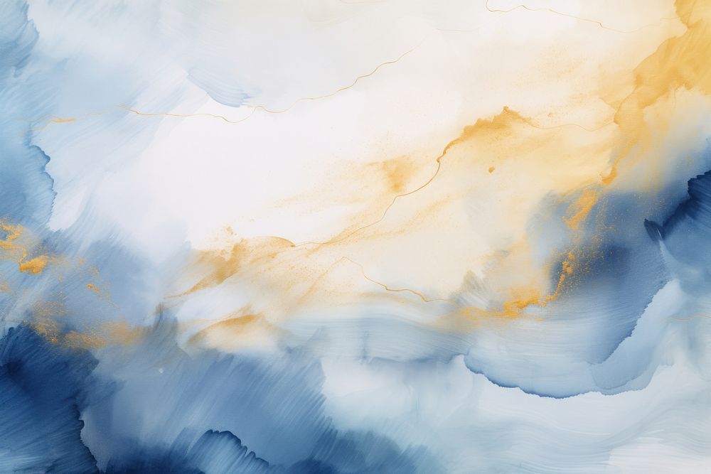 Yellow blue watercolor background painting backgrounds abstract.