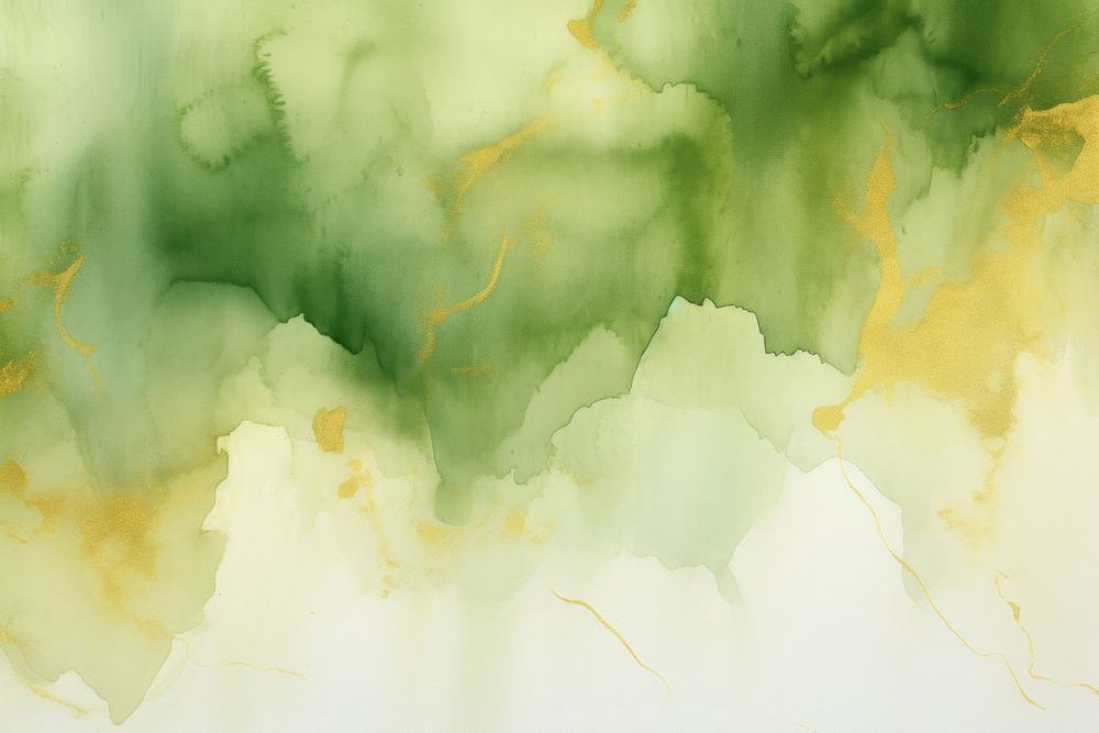 Yellow green watercolor background backgrounds paint abstract.