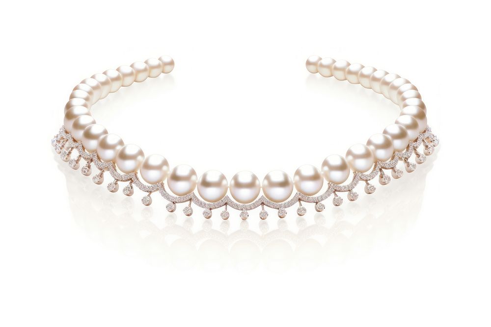 String of pearl necklace bracelet gemstone jewelry.