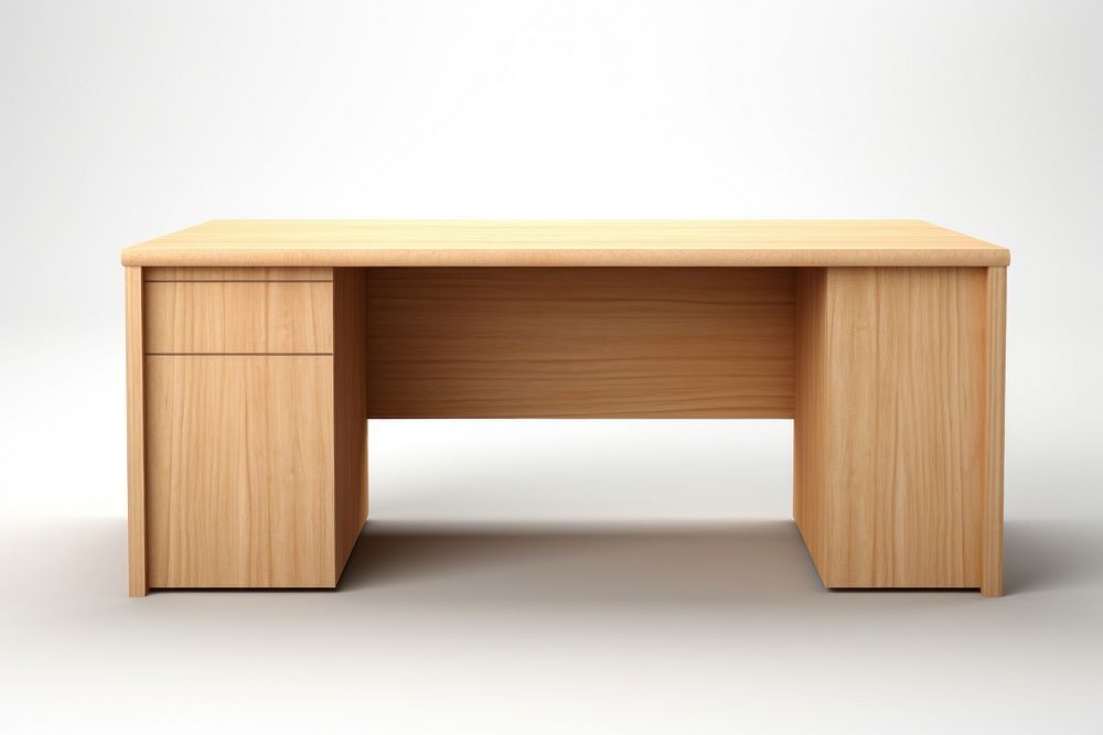 Office desk wood furniture plywood.