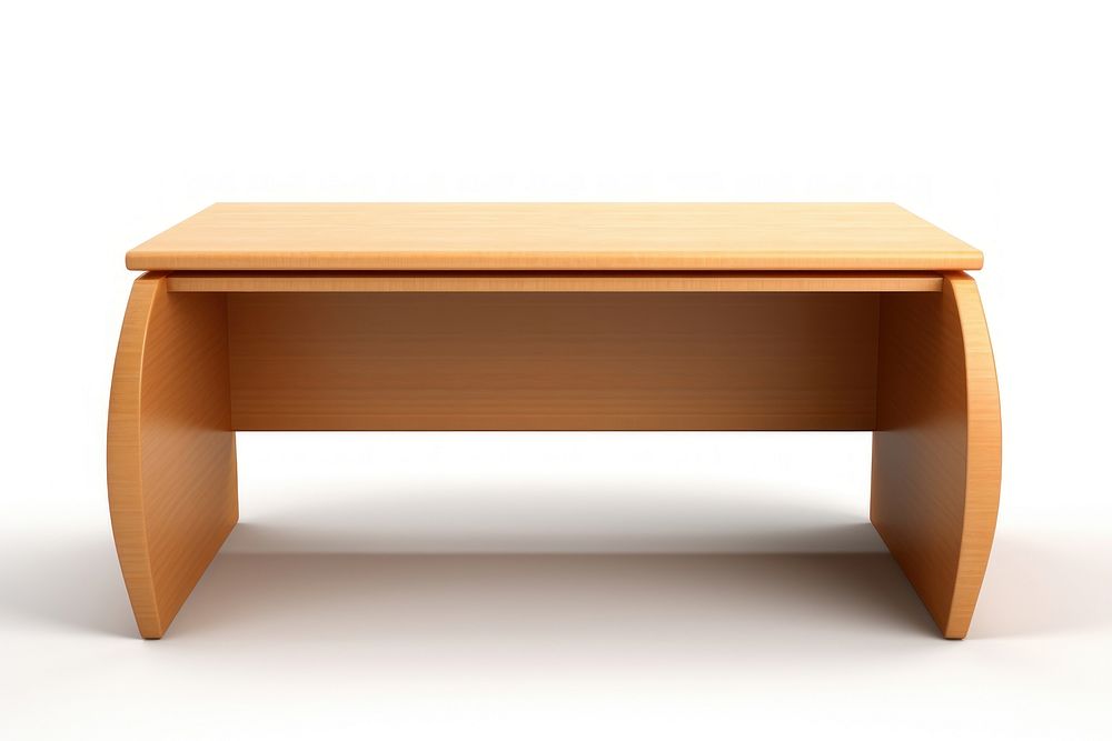 Office desk wood furniture table.