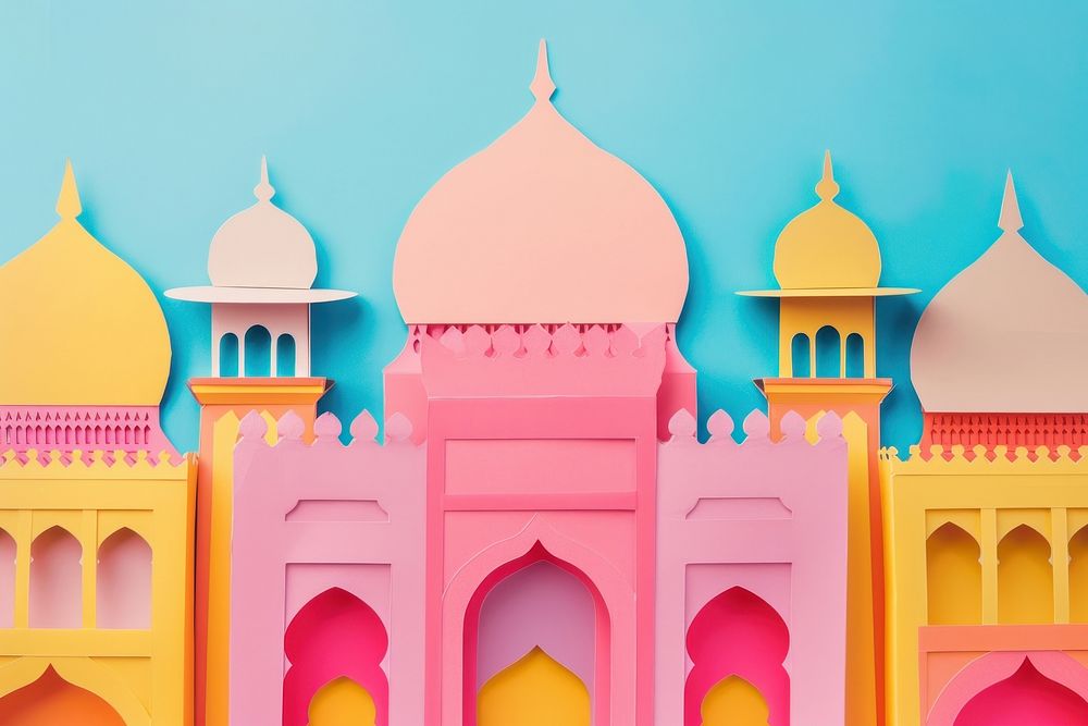 Architecture building mosque craft.