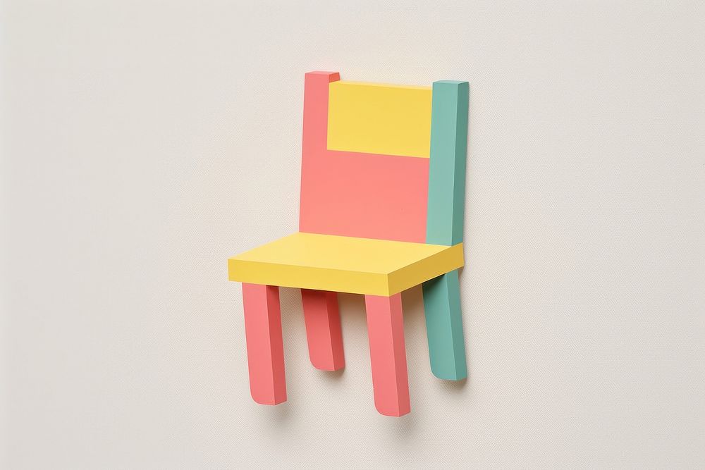 Chair furniture creativity rectangle.