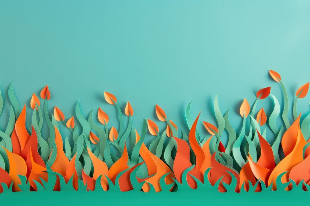 Fire backgrounds painting pattern.