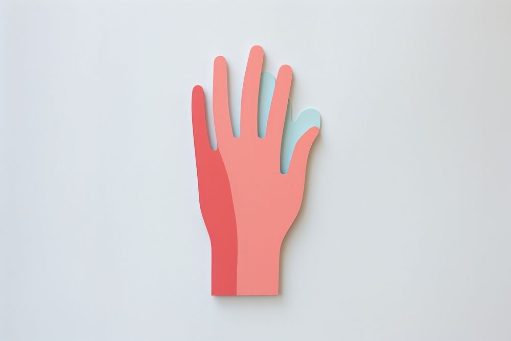 Illustration of a hand glove creativity gesturing.