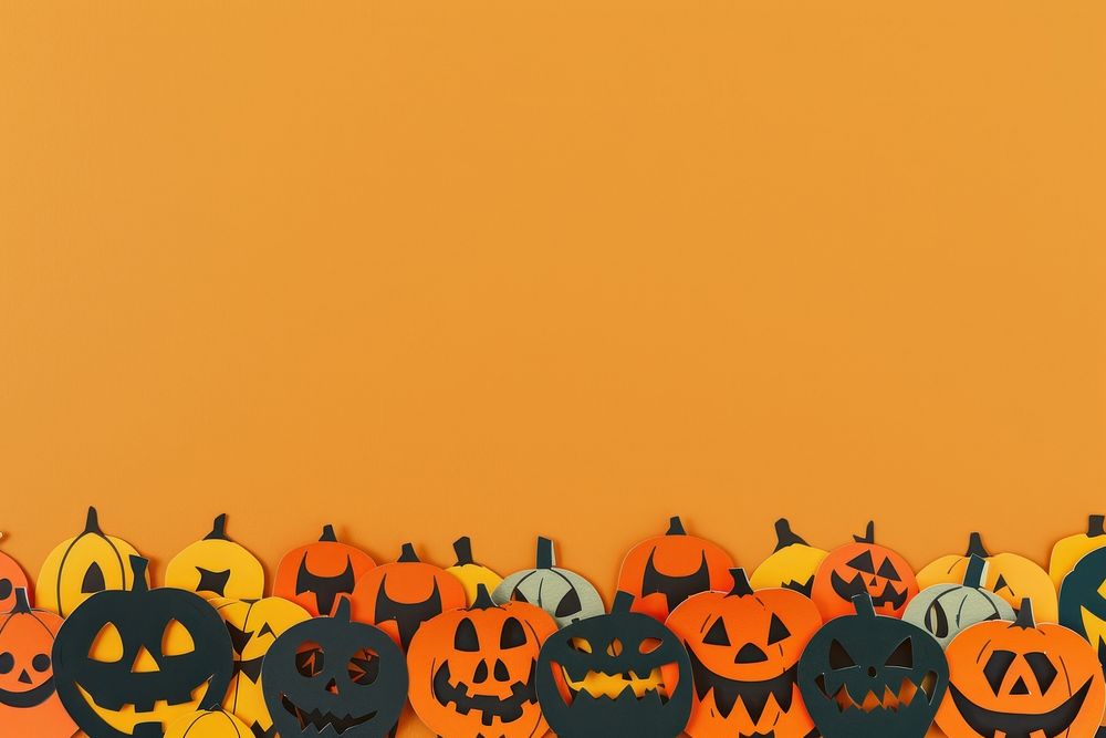Backgrounds halloween anthropomorphic jack-o'-lantern.