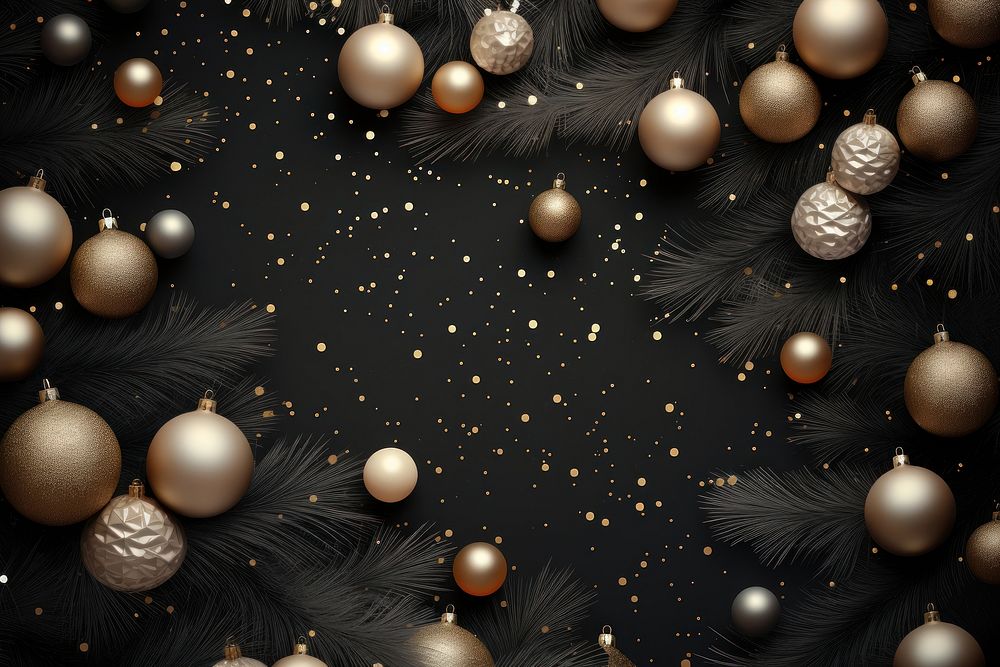 Christmas ornaments backgrounds illuminated celebration.