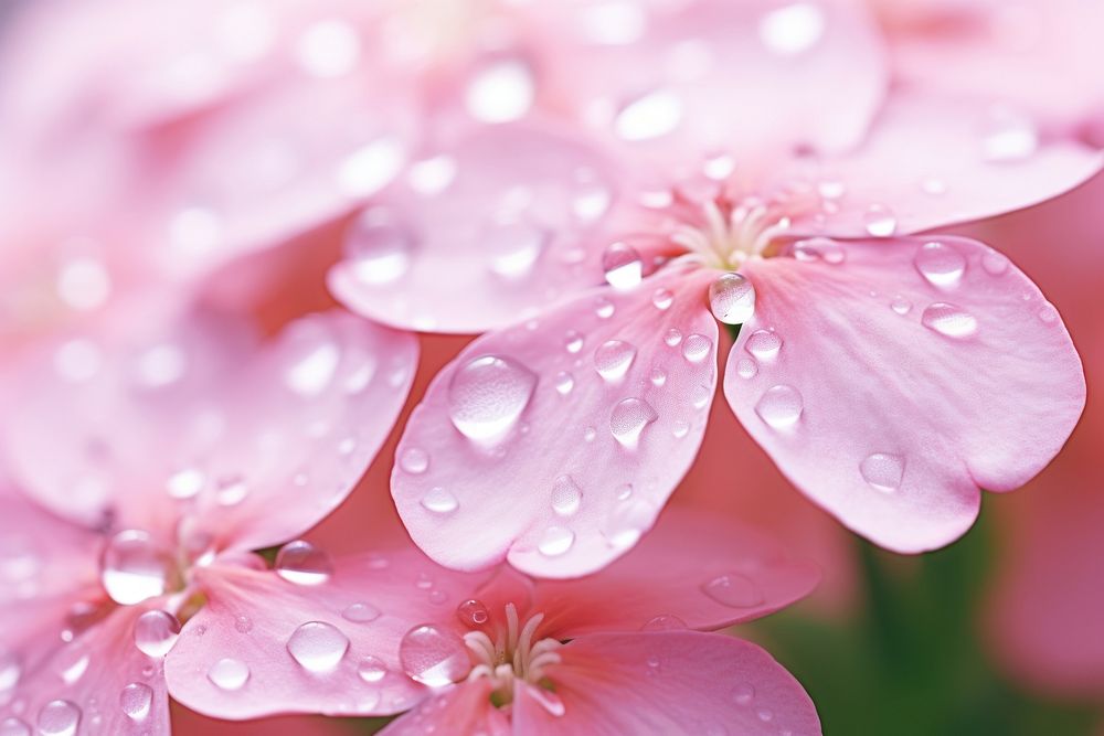 Water droplet on candytuft flower nature backgrounds.