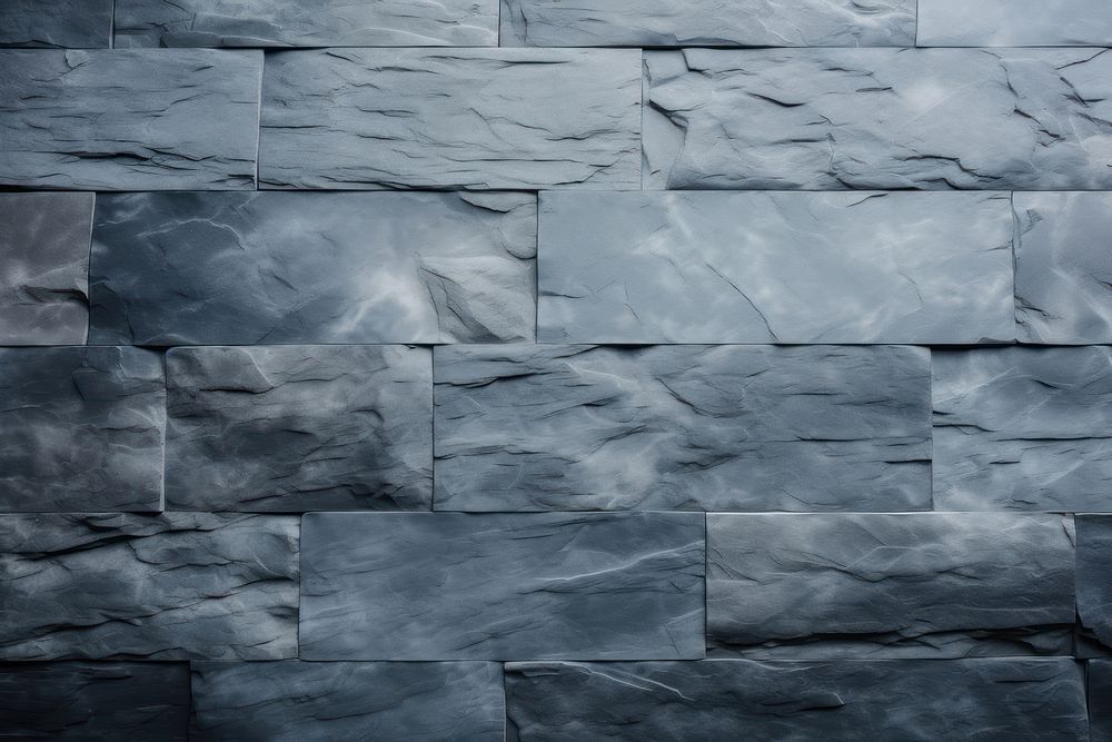 Bluish grey soapstone wall architecture texture.