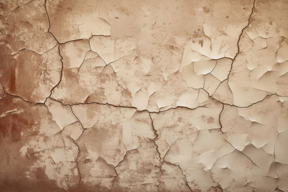 Brown cracked wall architecture texture.
