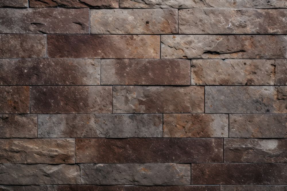 Brown granite wall architecture texture.