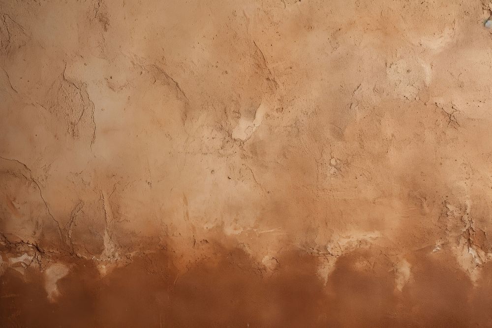 Brown plaster wall architecture texture.