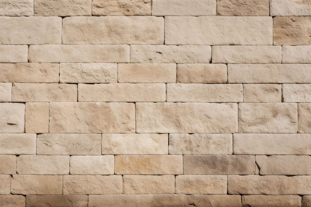 Taupe french limestone wall architecture texture.