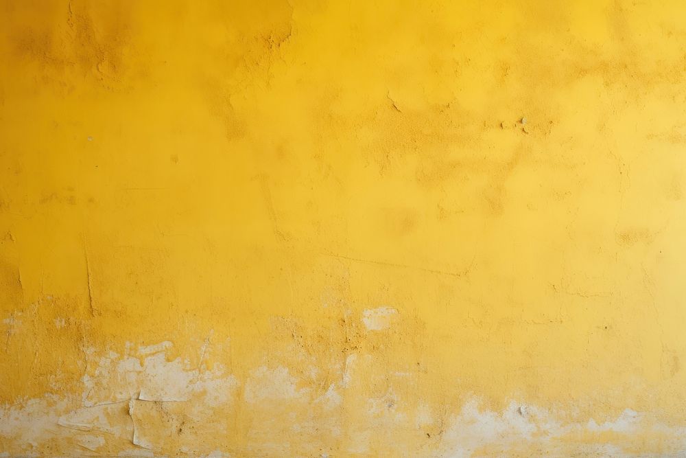 Yellow plaster wall architecture backgrounds.