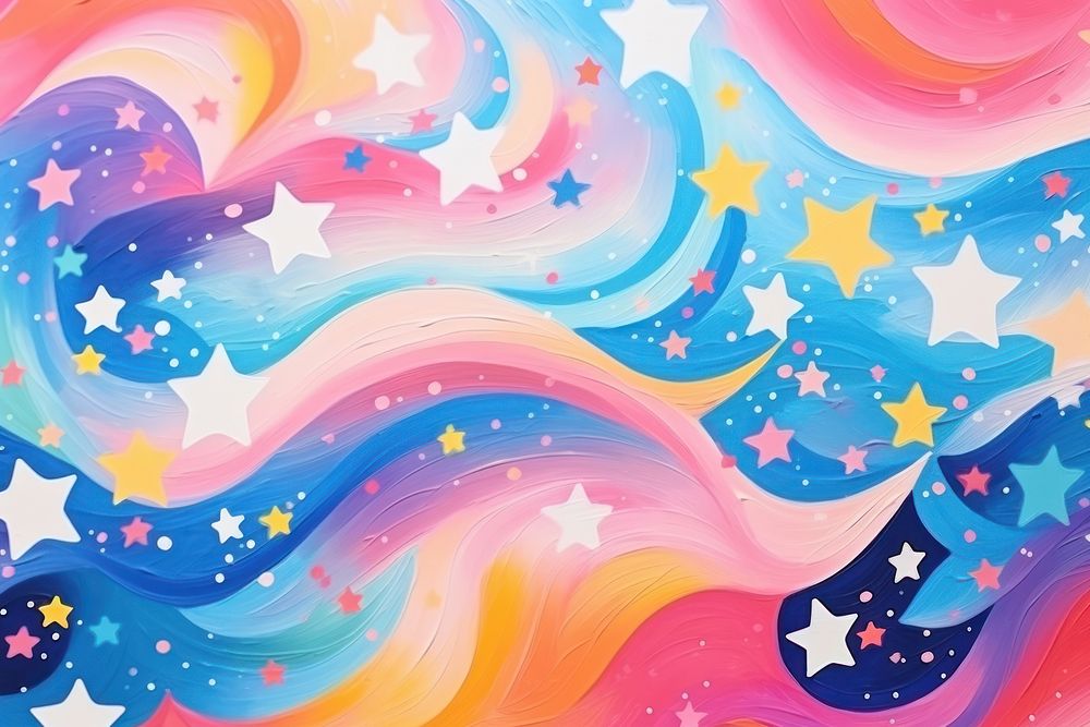 Bright shining stars backgrounds abstract pattern.