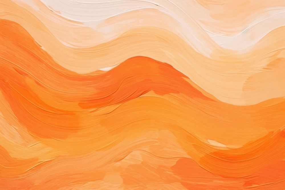 Simple orange backgrounds abstract painting.