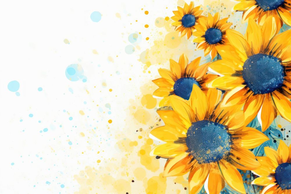 Space sunflower backgrounds outdoors.