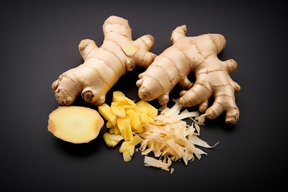 Ginger root LeGuv ingredient yellow.