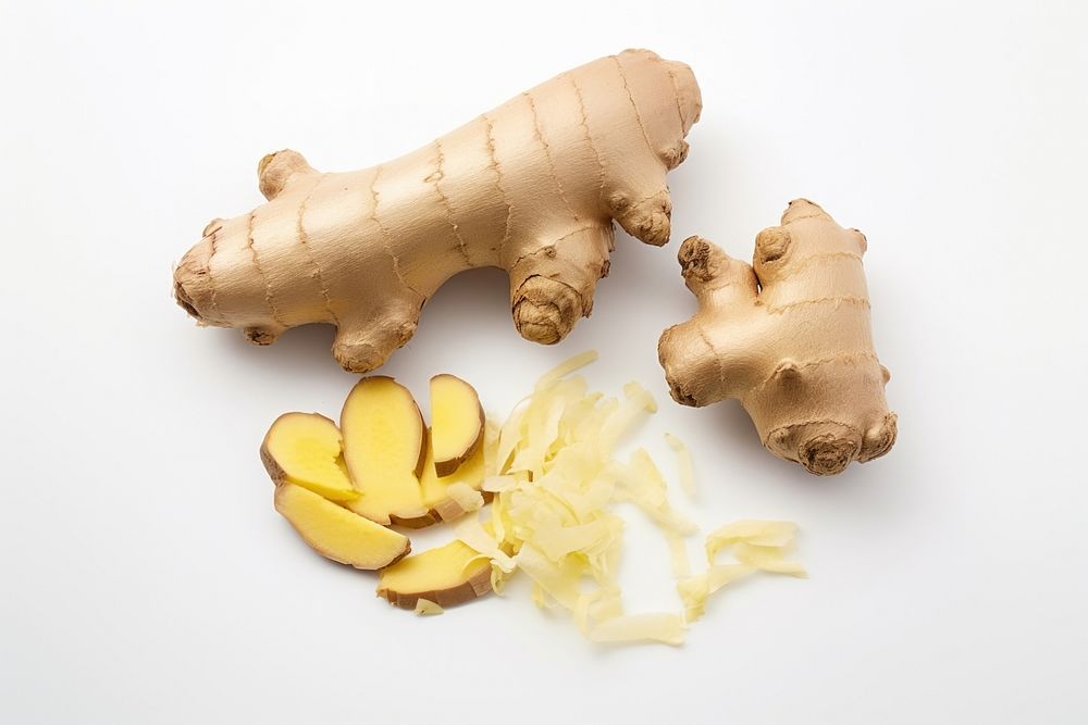 Ginger root LeGuv ingredient yellow.