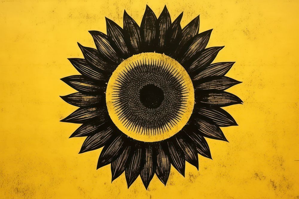 Sunflower backgrounds art inflorescence.