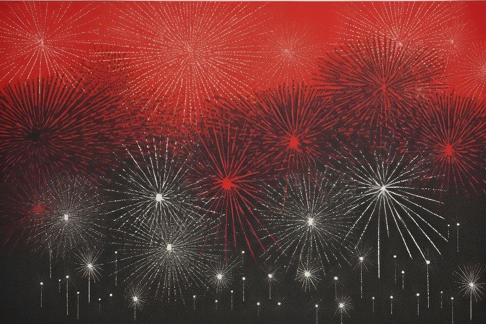 Fireworks backgrounds outdoors red.