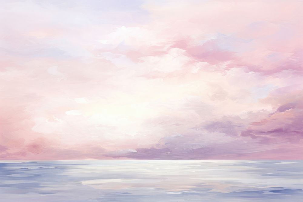Seascape cloud backgrounds painting.