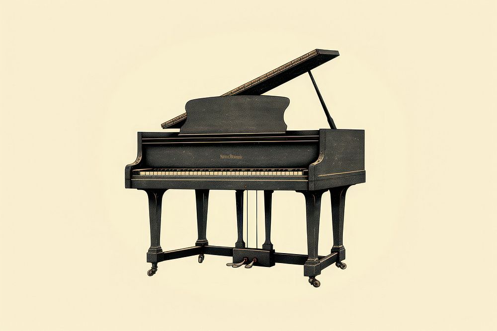 Piano keyboard harpsichord pianist.