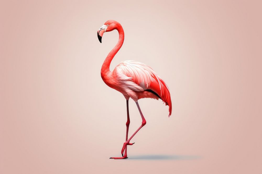 Flamingo animal nature bird.